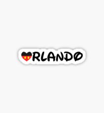 I Love Orlando Sticker