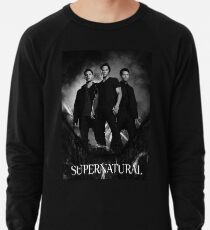 übernatürliches Schwarz und Weiß Leichtes Sweatshirt