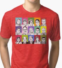 The Office Cast Tri-blend T-Shirt