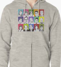 The Office Cast Zipped Hoodie