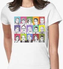 The Office Cast Women's Fitted T-Shirt