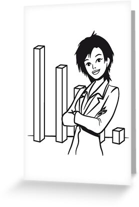 "successful career woman" Greeting Cards by Motiv-Lady | Redbubble