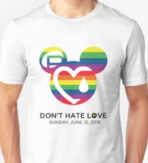 Support for the victims of the horrific shooting at Orlando’s Pulse Nightclub. Unisex T-Shirt