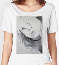 Black & White Women's Relaxed Fit T-Shirt