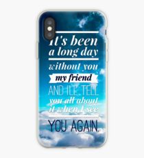 Vinilo o funda para iPhone hasta luego