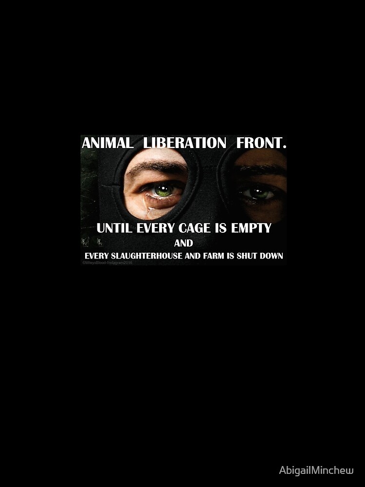 animal liberation front t shirt