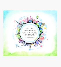 Rory Gilmore Bookish World Photographic Print