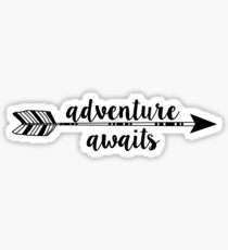 L'aventure attend Sticker