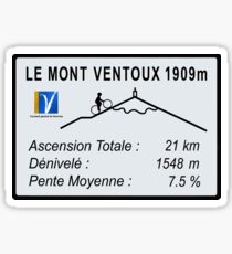 Mont Ventoux Cycling Sticker