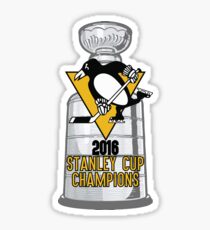 2016 Pittsburgh Penguins Stanley Cup Champions Sticker