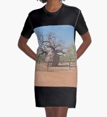 Boab Prison Tree Graphic T-Shirt Dress
