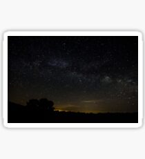 Night Sky in Illinois Sticker