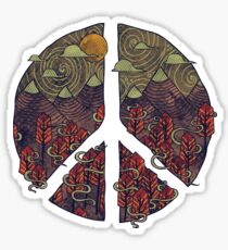 Peaceful Landscape Sticker