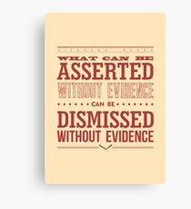 Hitchens' Razor Canvas Print