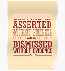 Hitchens Rasiermesser Poster