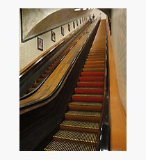 old escalator Photographic Print