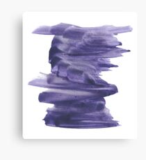 Handmade Abstract Watercolor Texture Canvas Print