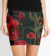 Poppies Mini Skirt