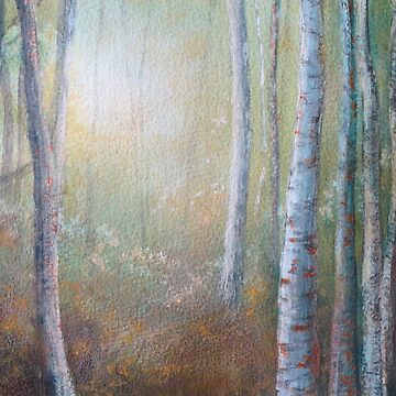 Artwork thumbnail, Forest Gloaming II by LisaLeQuelenec