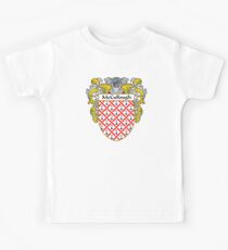 McCullough Coat of Arms/Family Crest Kids Tee