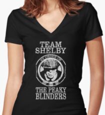 Team Women's Fitted V-Neck T-Shirt