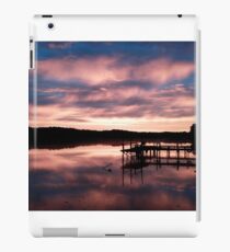 Sky turns the morning blue iPad Case/Skin