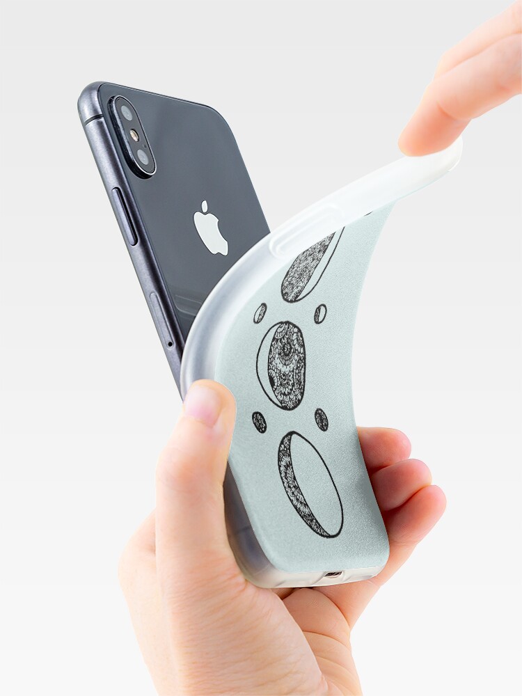 Alternate view of moons iPhone Case & Cover