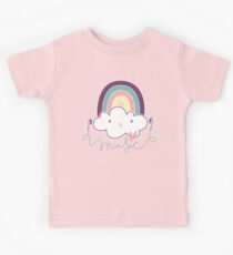 I Love Music Doodle Kids Tee