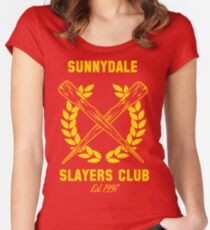 Sunnydale Slayers Club Women's Fitted Scoop T-Shirt