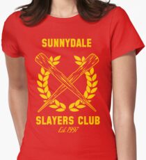 Sunnydale Slayers Club Women's Fitted T-Shirt