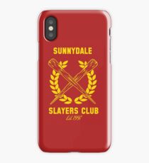 Sunnydale Slayers Club iPhone Case/Skin