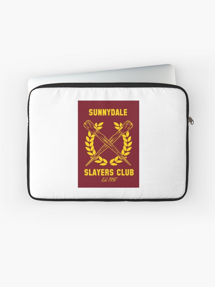 Sunnydale Slayers Club Laptop Sleeve By Stuffofkings Redbubble