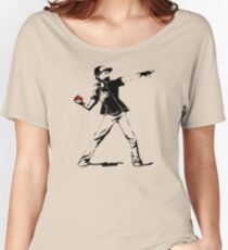 Banksy Pokemon Women's Relaxed Fit T-Shirt