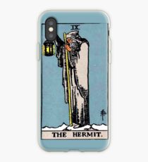 The Hermit Tarot Card iPhone Case