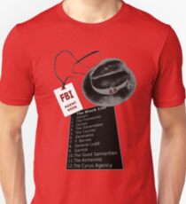 The Blacklist Top 12 with RR on Hat Unisex T-Shirt