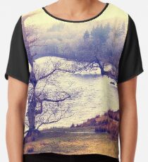 Mist at the Lake Chiffon Top