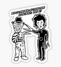 Ec & Fred scissors contest Sticker