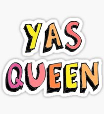 Pegatina Yas Queen
