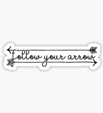 Follow Your Arrow Sticker