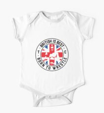 Toby Clements 'British Is Best' Flag Artwork #8 One Piece - Short Sleeve