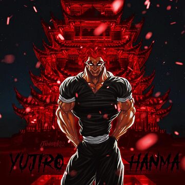 Download Red Aesthetic Baki Hanma Wallpaper