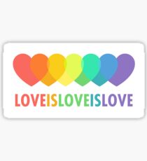 Liebe ist Liebe ist Liebe Sticker