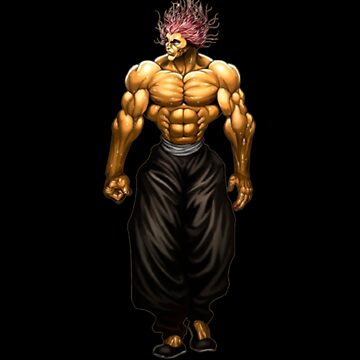 Baki the Grappler Chara Fine Graph Print Series - Baki Hanma