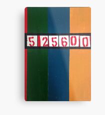 525600 minutes Metal Print