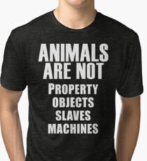 Animals Are Not Tri-blend T-Shirt