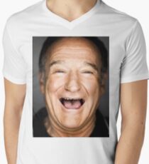 robin williams lol Men's V-Neck T-Shirt