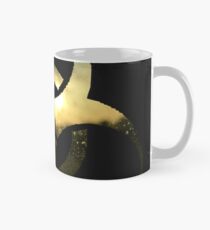 BioHazard Double Exposure With Sunlight Through Window Mug
