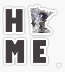 Minnesota "HOME" Sticker