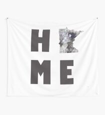 Minnesota "HOME" Wall Tapestry