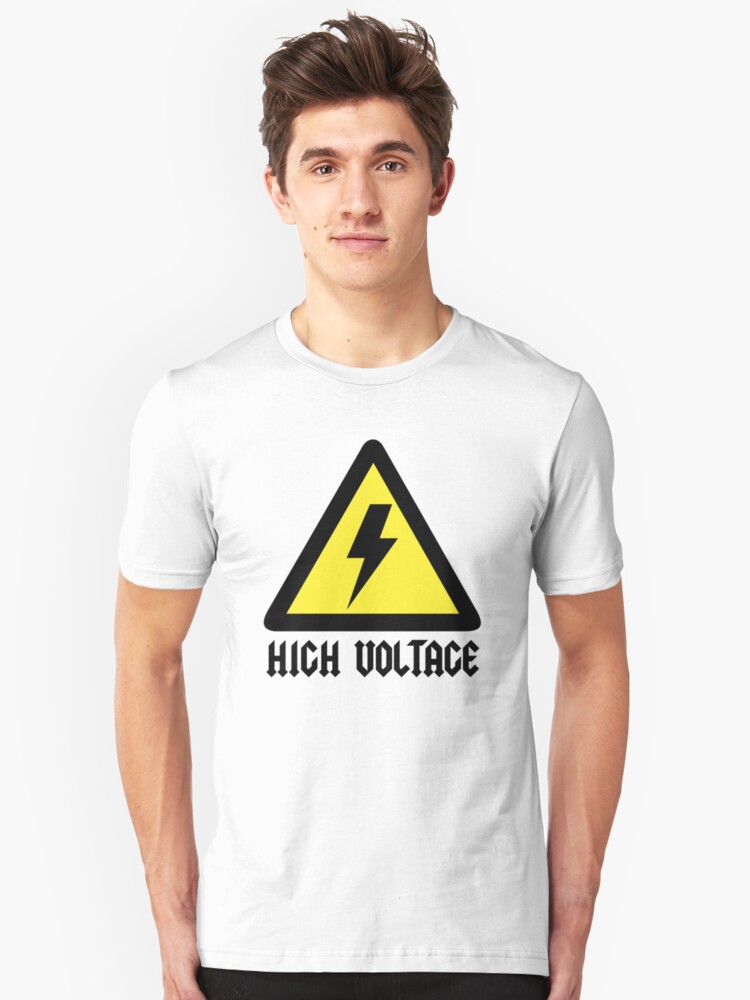 high voltage ac dc shirt